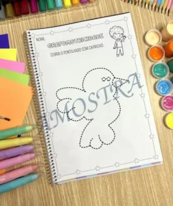 Amostra do material Traçando animais