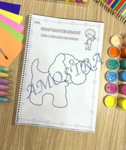 Amostra do material Traçando animais