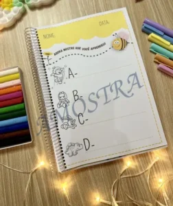 Amostra do material Traçando as Letras