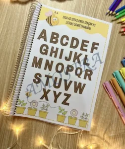 Amostra do material Traçando as Letras