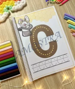 Amostra do material Traçando as Letras