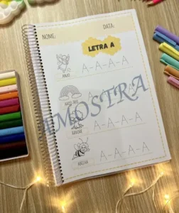 Amostra do material Traçando as Letras