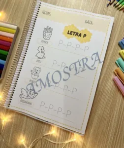 Amostra do material Traçando as Letras