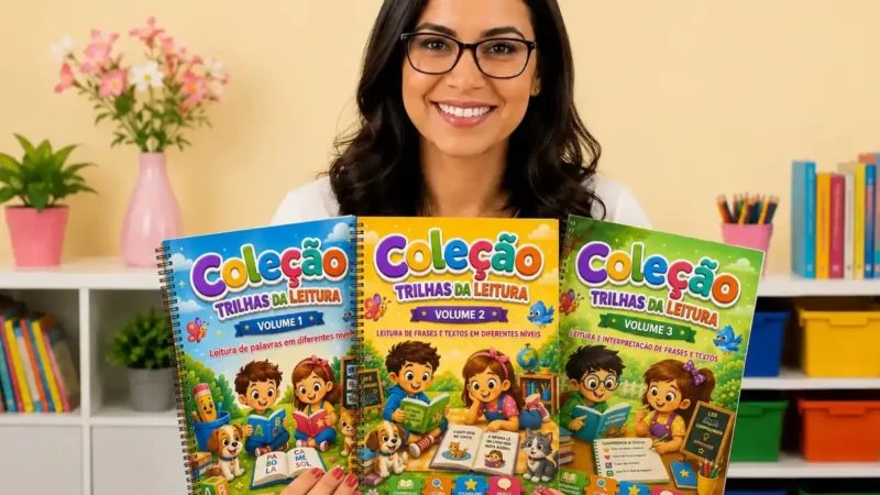 colecao trilhas da leitura capa