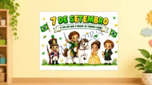 Amostra do material Painel 7 de setembro para imprimir